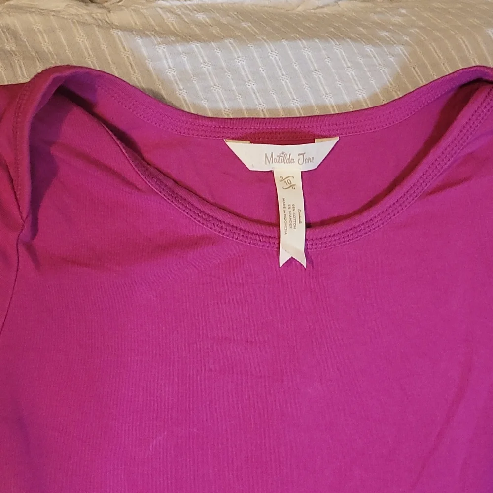 Matilda jane simple dress. Short sleeve. Never worn - Picture 3 of 4